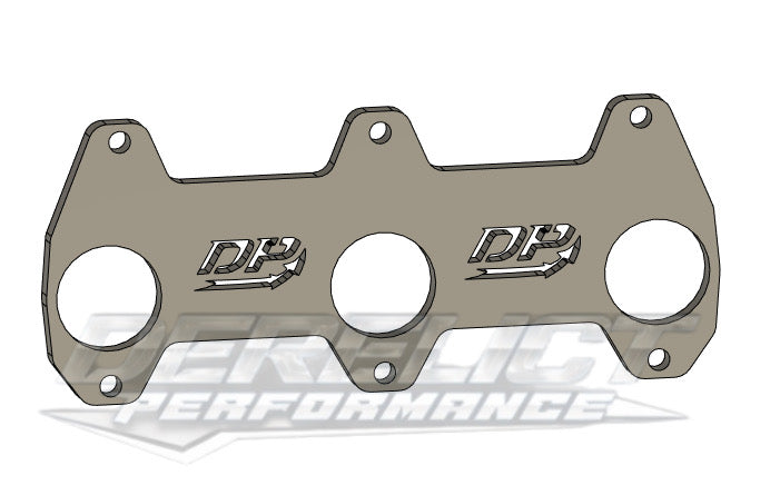 CAD- Renesis Exhaust Flange 2" Ports