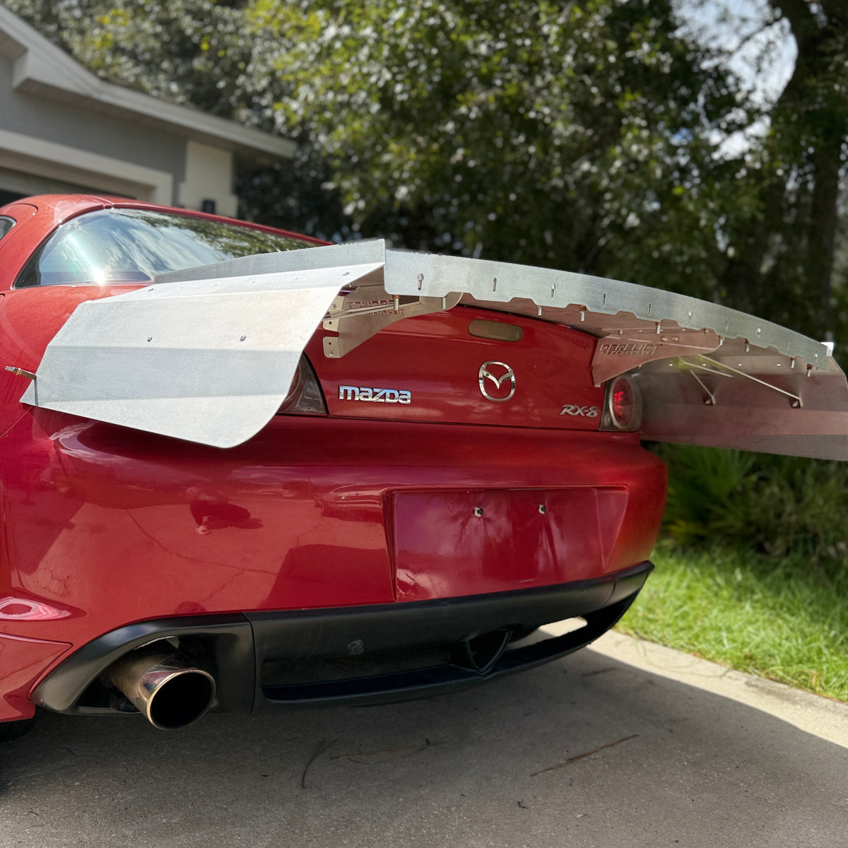 Mazda RX8 Drag Wing