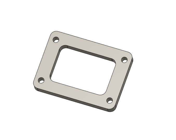 T6 Turbo Flange Open