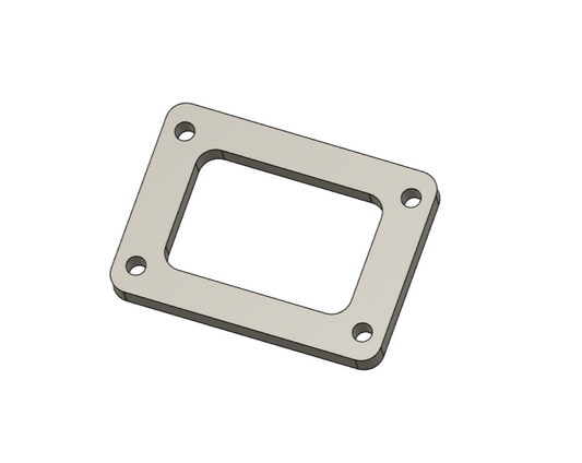 CAD- T6 Turbo Flange Open