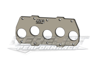 CAD- Renesis 13B Hybrid Exhaust Flange 2"